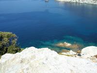 So azurblau ist das Meer tatsächlich.