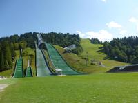 Skisprungschanze in Garmisch-Partenkirchen