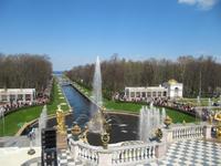 In Peterhof - große Kaskade