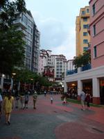 Erster Spaziergang in Singapur