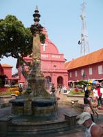 Malakka, Brunnen und Christuskirche