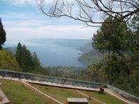 Erster Blick auf den Tobasee