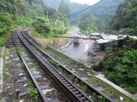 Bahnstrecke ... bei Anai