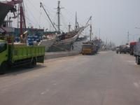 Malerischer Sunda-Hafen