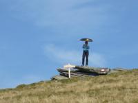 Während der Wanderung