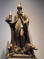 Statue des Erbauers von Hogwarts