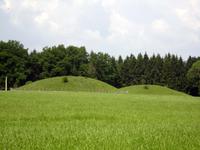 Keltische Grabhügel vor der Heuneburg