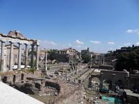 Das Forum Romanum heute mal bei Sonnenschein
