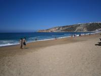 am Strand von Nazare