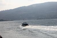 mit dem Privatboot zurueck nach Stresa