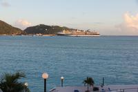 Blick vom Hotel Sonesta auf Philipsburg