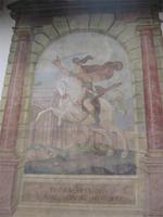 Freske am SchloÁ in BÜren