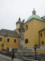 Statue von Przemysl I. vor dem Königsschloss