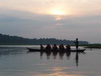 Bootsfahrt auf dem Rapti River