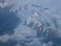 Überflug über die Alpen