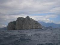 Stürmische See vor Capri