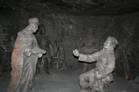 Wieliczka - Figuren aus Salz