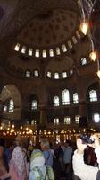 In der Blauen Moschee in Istanbul