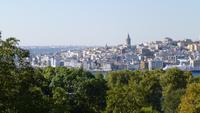 Blick vom Topkapi Serail zum Goldenen Horn - in der Mitte Galata-Turm