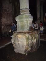 Yerebatan-Zisterne in Istanbul - Medusen