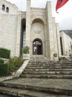 Eingang zum Skanderbeg-Museum in Kruja