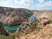 Blick in den Zrmanja Fluss