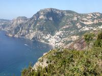 Blick auf Positano