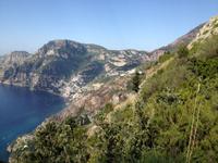 Blick auf Positano