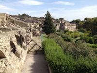 in den Ausgrabungen von Pompeji