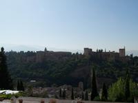 Granada- Blick auf die Alhambra 