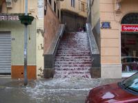 Unwetter während unserer Stadtbesichtigung