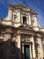 während der Stadtbesichtigung von Lecce