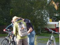 Einstellen der Räder