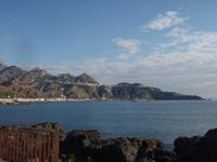 Blick von Naxos Beach