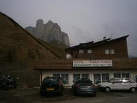 Blick auf den Langkofel