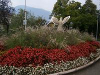 Meran, an der Kurpromenade