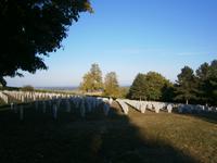 Teil des Soldatenfriedhofs von Bergheim