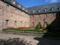 Der Kreuzgang des Klosters St. Odile