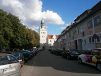 Blick auf das Stettiner Schloß