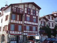 Ciboure - baskisches Haus
