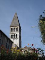 Tournus Kirchturm der Abtei