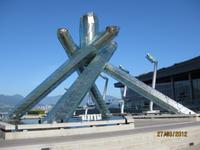 Die Olympische Fackel von Vancouver