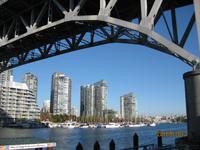 Der Blick False Creek