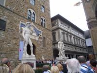 Florenz - Kopie von Michelangelos David. 