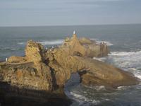 An der Küste von Biaritz