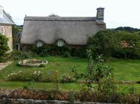 Reetdach auf Guernsey