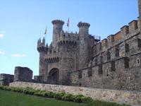 Die Tempelritterburg in Ponferrada