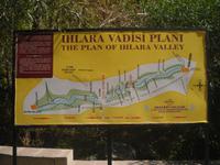 Plan der Ihlara-Schlucht