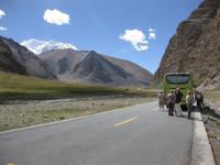 Kurzer Stopp bevor wir zum Kharola Pass kommen