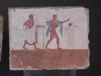 Grabmalerei im Archäologischen Museum